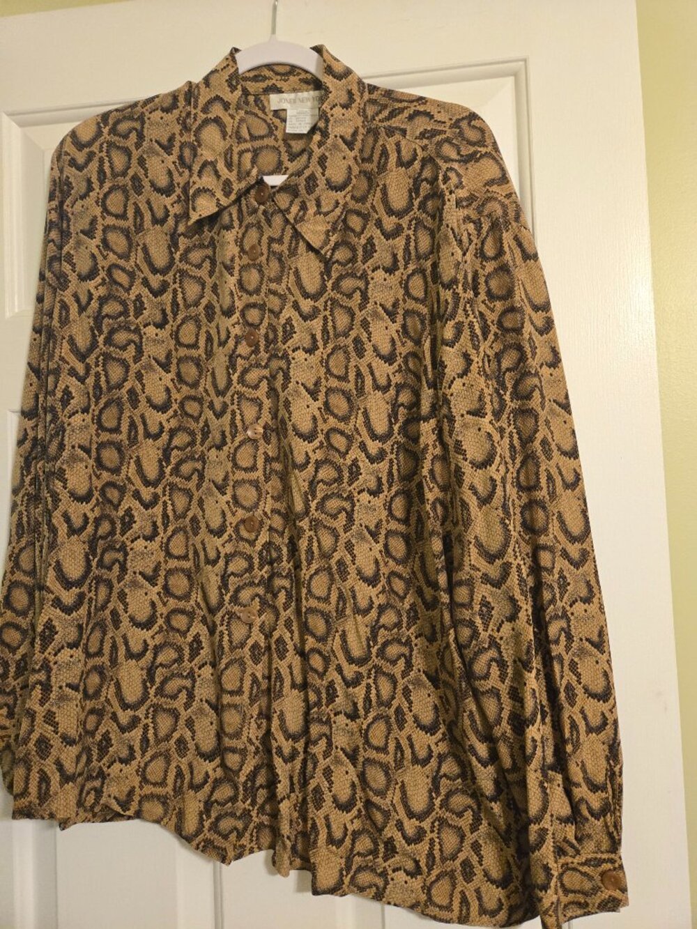 Jones New York silk blouse 20W